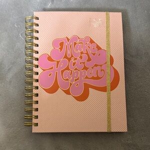 Pink and Orange Spiral Notebook